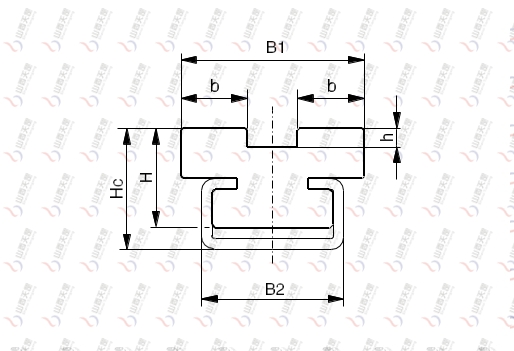 TG-CT2 CT型雙排鏈條導(dǎo)軌