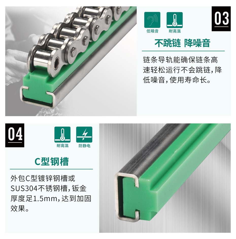 TG-CT CT型單排鏈條導軌